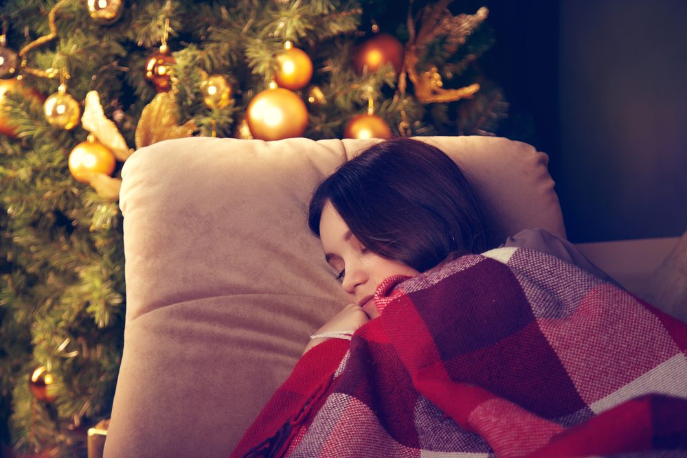 Profitez du temps des fêtes pour dormir d'un sommeil récupérateur.