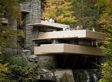 La Maison sur la cascade (Fallingwater) - Pittsburgh, Pennsylvanie