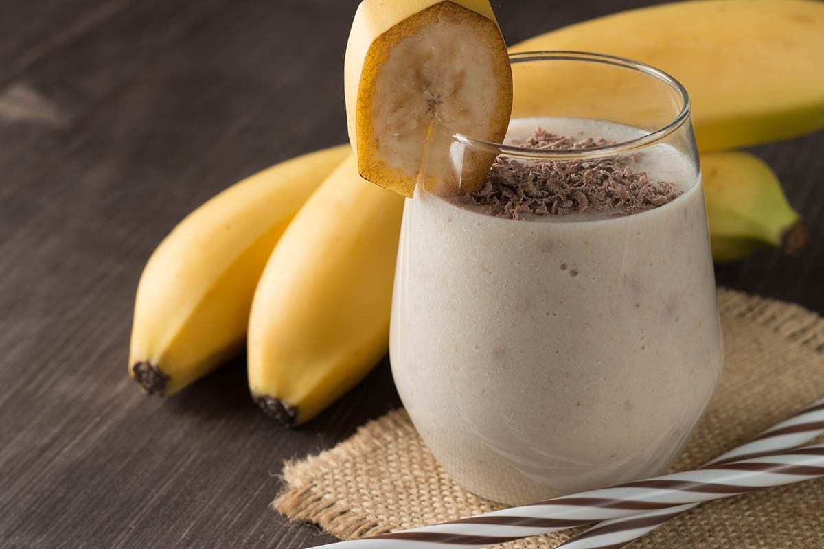 Smoothie banane épicée