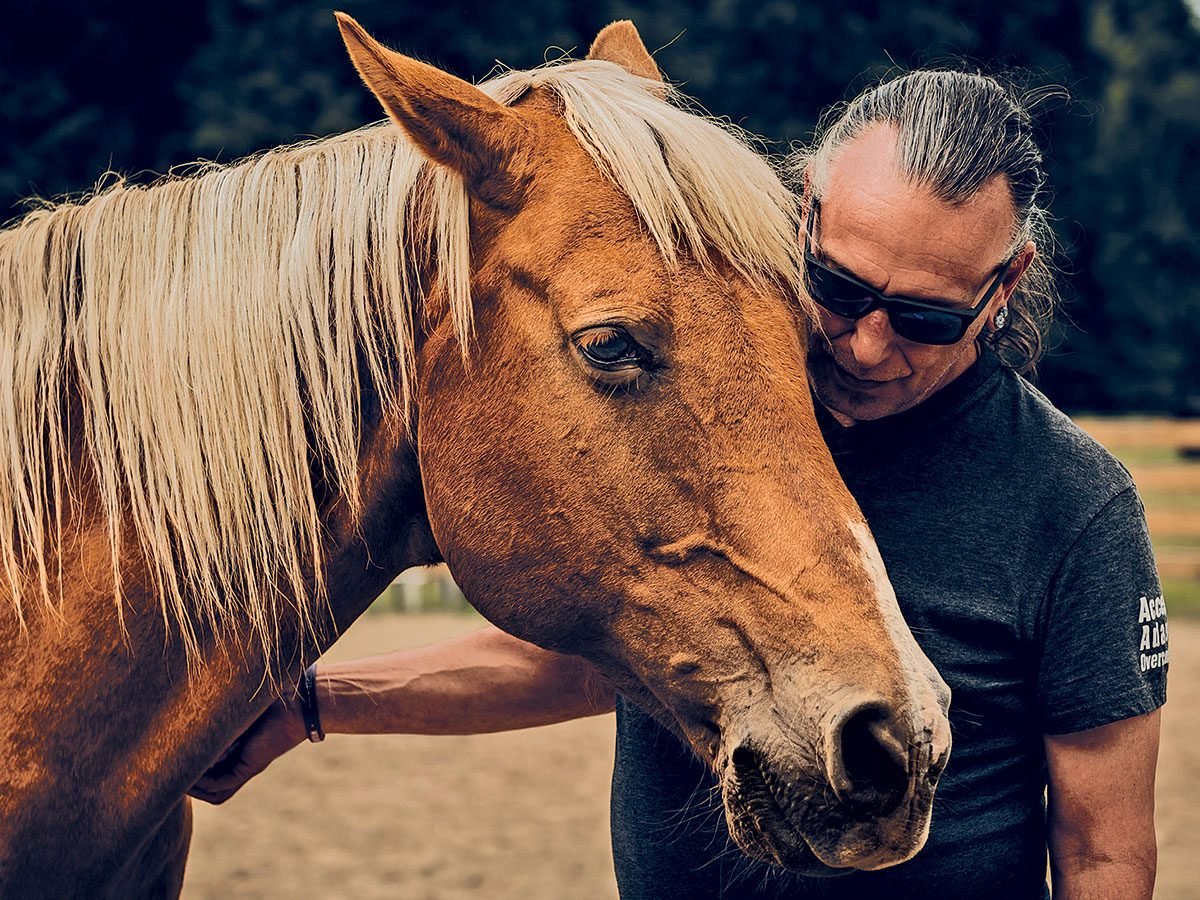 Surmonter le défi du manque de confiance et reprendre goût à la vie grâce aux chevaux.