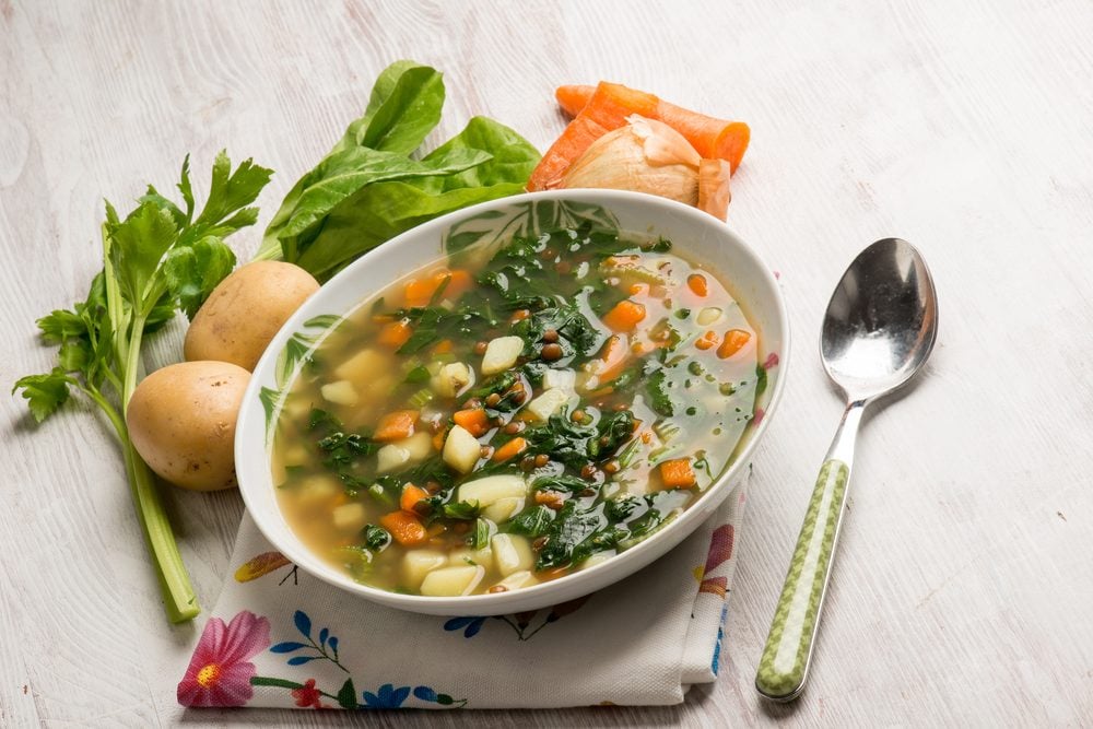 soupe calories - calorie soupe maison